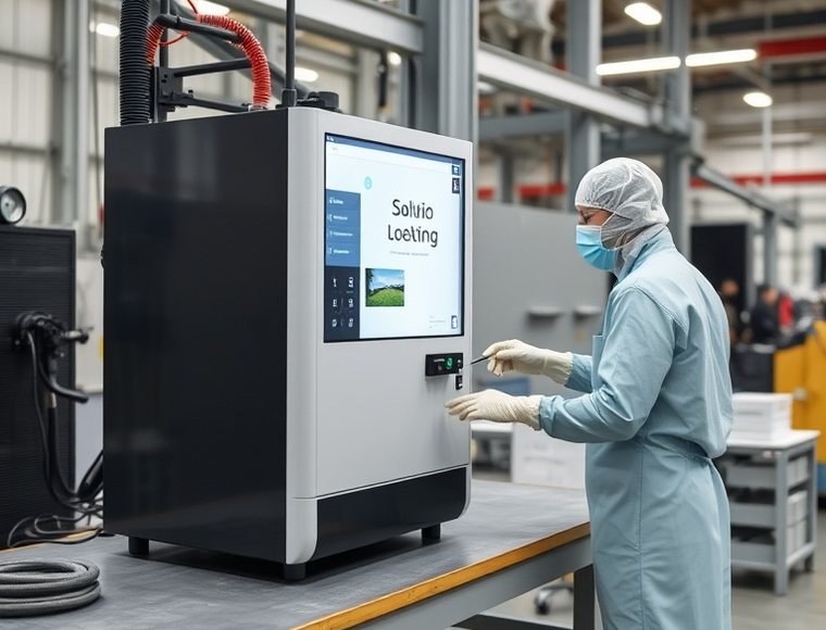 Equipos terminados listos para su instalación